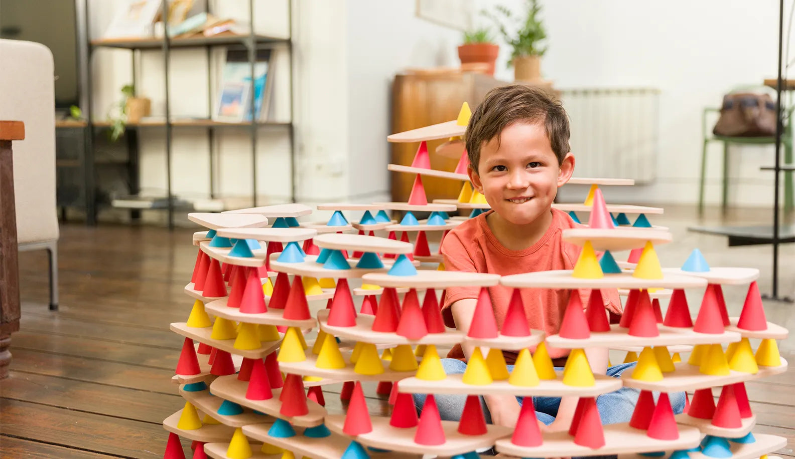 jeu de construction en bois