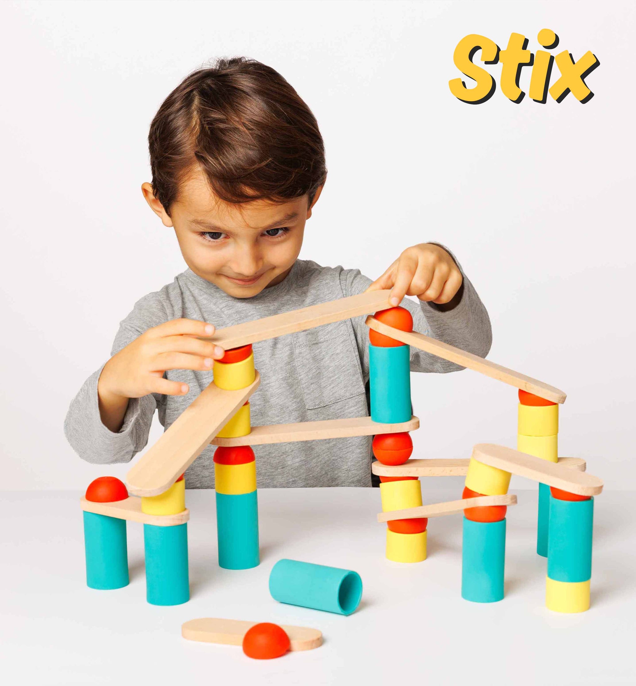 Kit de construction Stix 60 pièces - Oppi