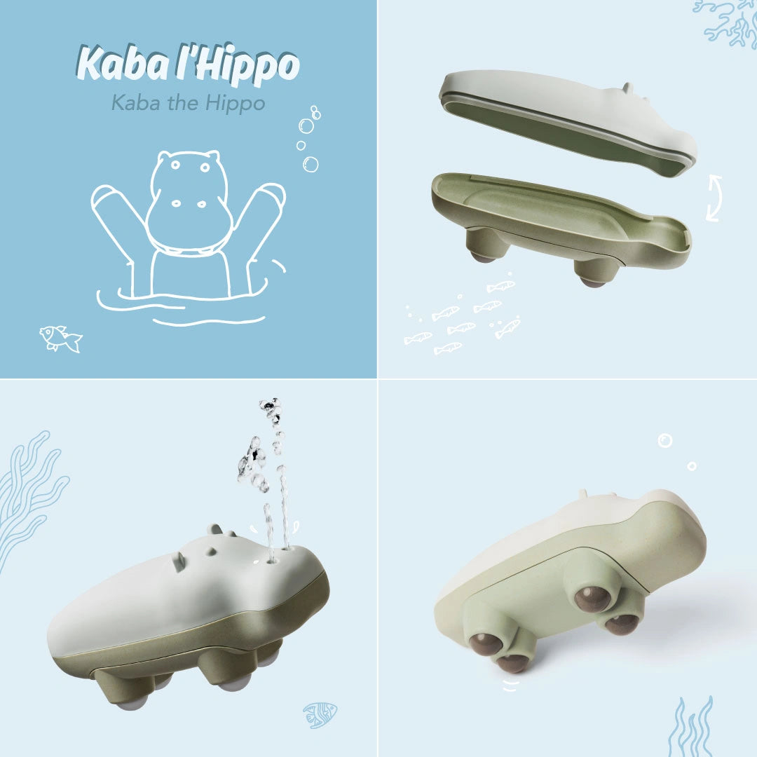 Kaba l’hippopotame - Jouet de bain